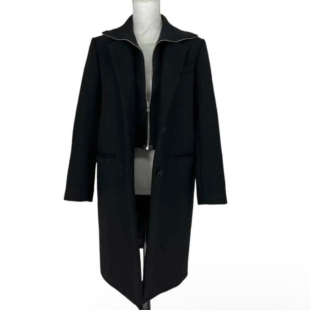 Sandro Wool Blend in Black Size 36/S